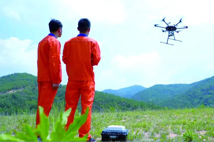 布尔津无人机倾斜摄影巡检拍摄